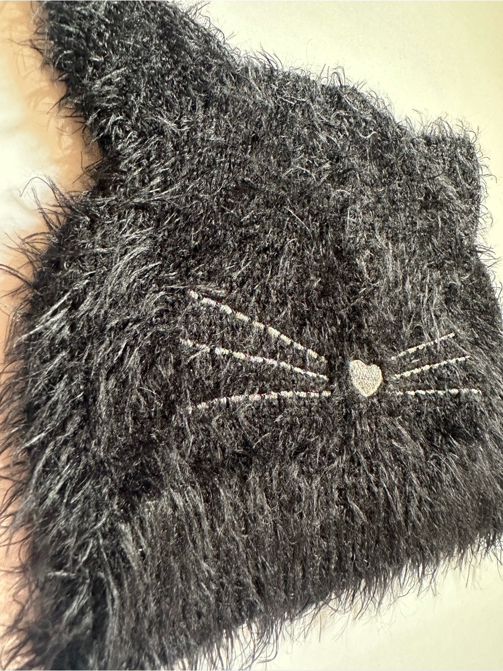 Accsa Black Fuzzy Kitty Hat with Ears Toddler Costume Dress‑Up One‎ Size - Picture 4 of 7